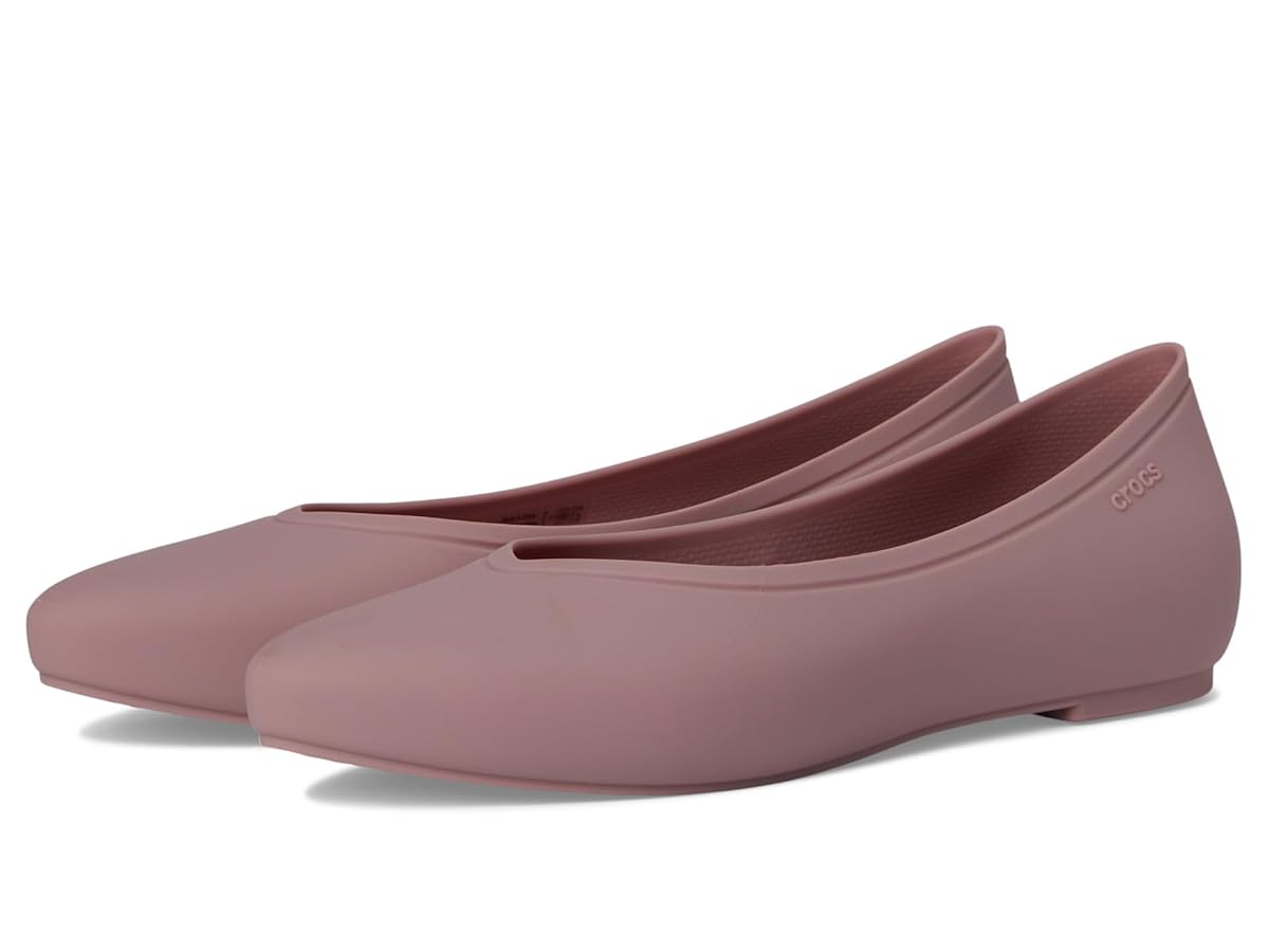 【美品】　クロックス　(22.5) 　パンプス　フラットシューズ crocs - 【美品】クロックス (22) フラットシューズ パンプス